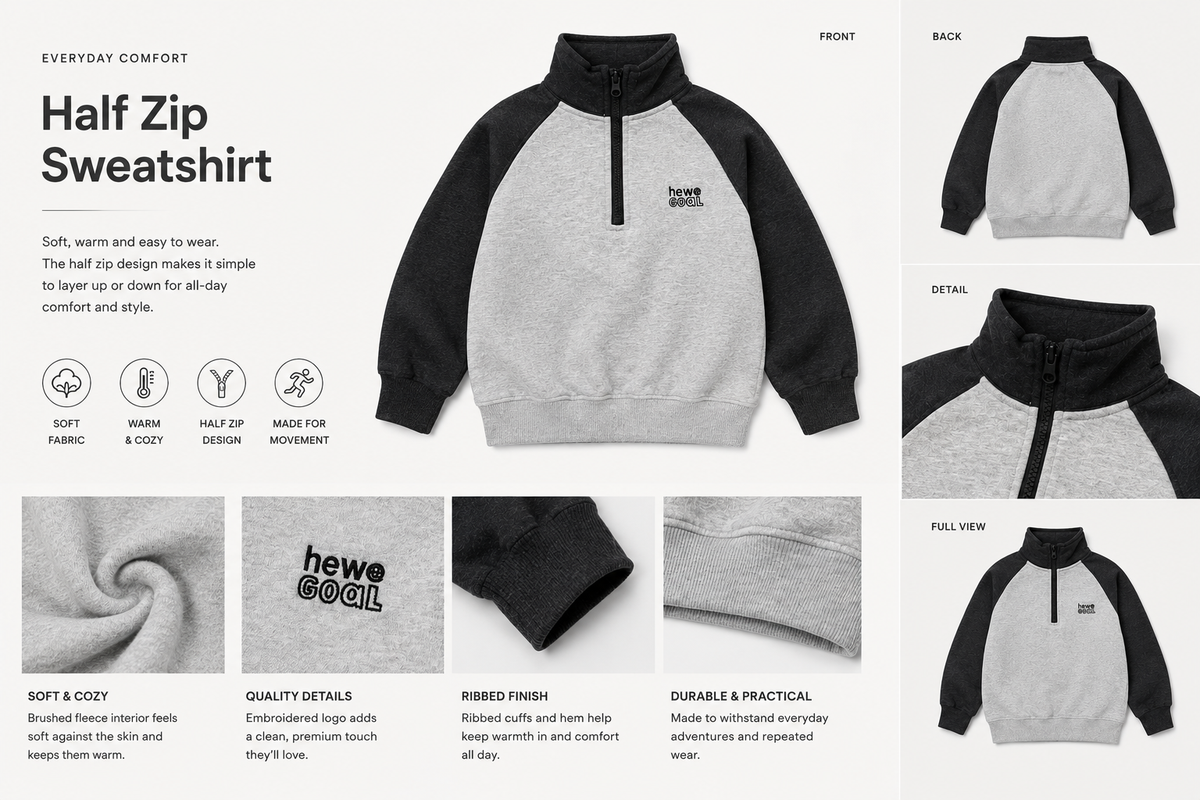 Heather Grey Hoodie
