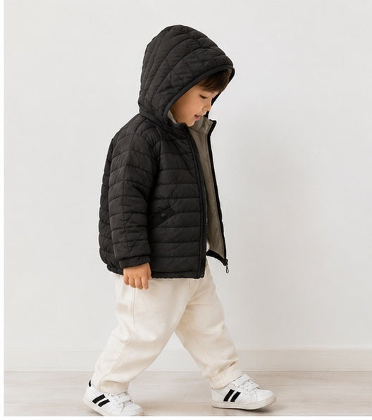 Kids’ Lightweight Hooded Down Jacket