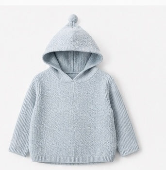 Kids’ 2-Piece Knit Hoodie & Quilted Vest Set