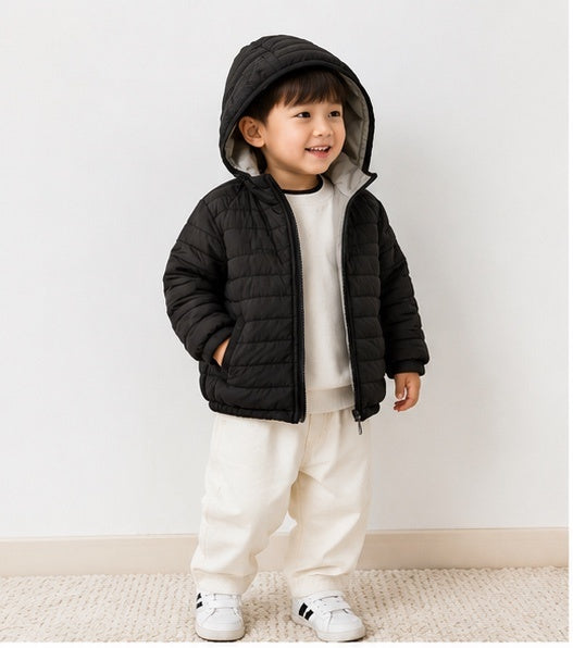 Kids’ Lightweight Hooded Down Jacket