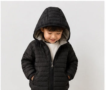 Kids’ Lightweight Hooded Down Jacket