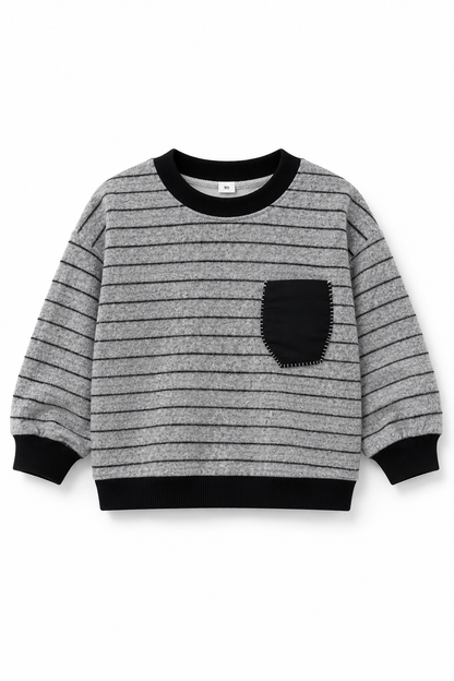 Long sleeve jumper with stripes